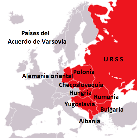 Mapa comunista